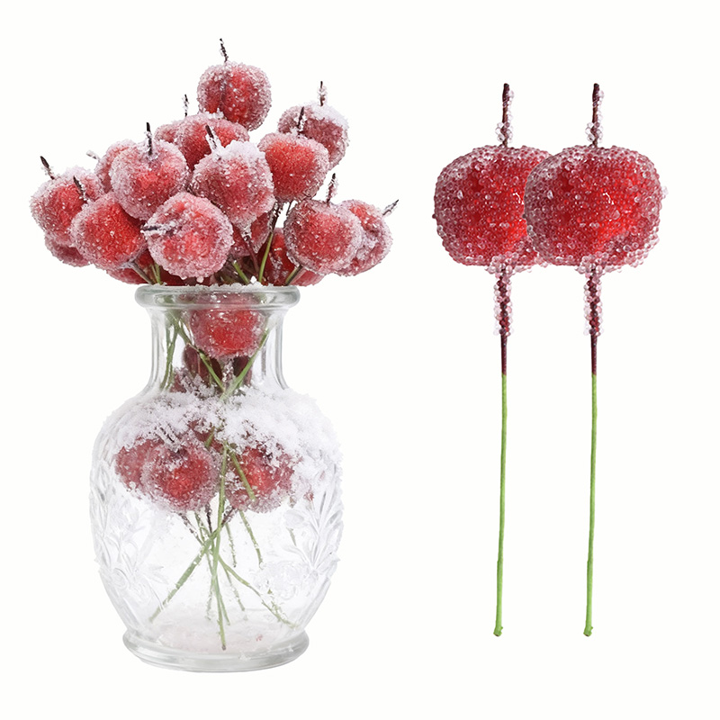 10/30/50Pcs Artificial Christm - Christmas Wreath Fake ulasan dan harga