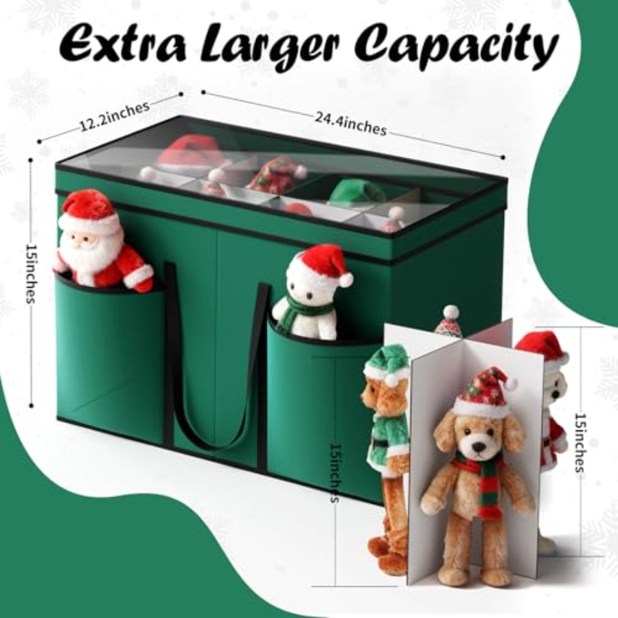 Christmas Figurine Storage Box - Nutcracker Figurine ulasan dan harga