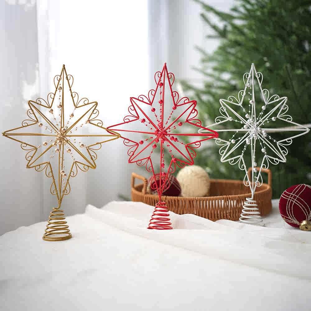 12.6 Inch Creative Led Lights  - Star Tree Topper ulasan dan harga