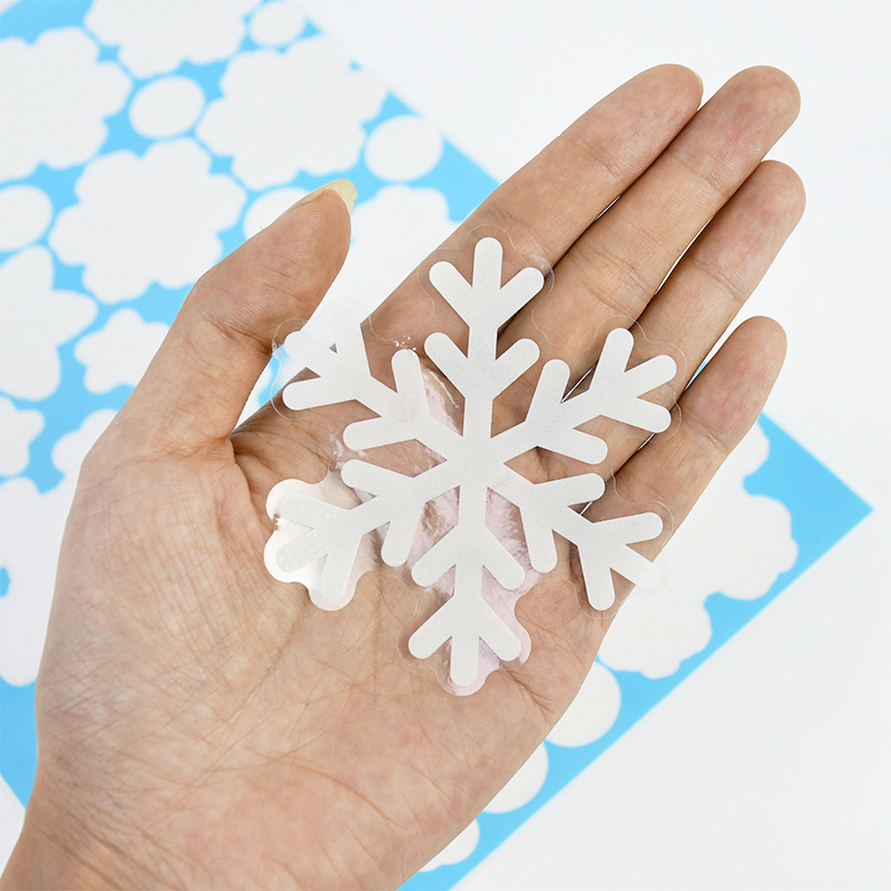 Christmas Luminous Snowflake W - Snowflake Window Decal ulasan dan harga