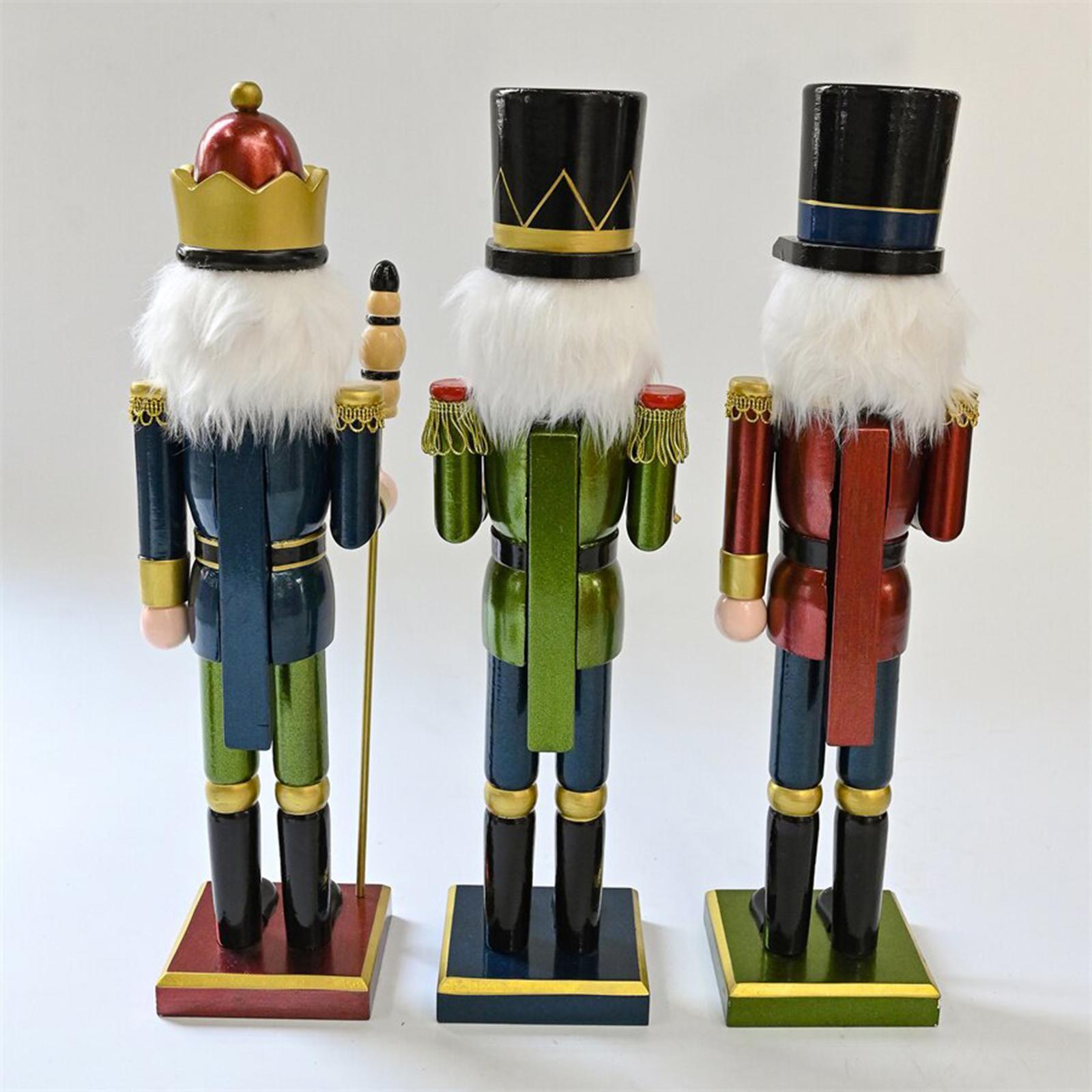 Wood Nutcracker Figure Figurin - Nutcracker Figurine ulasan dan harga