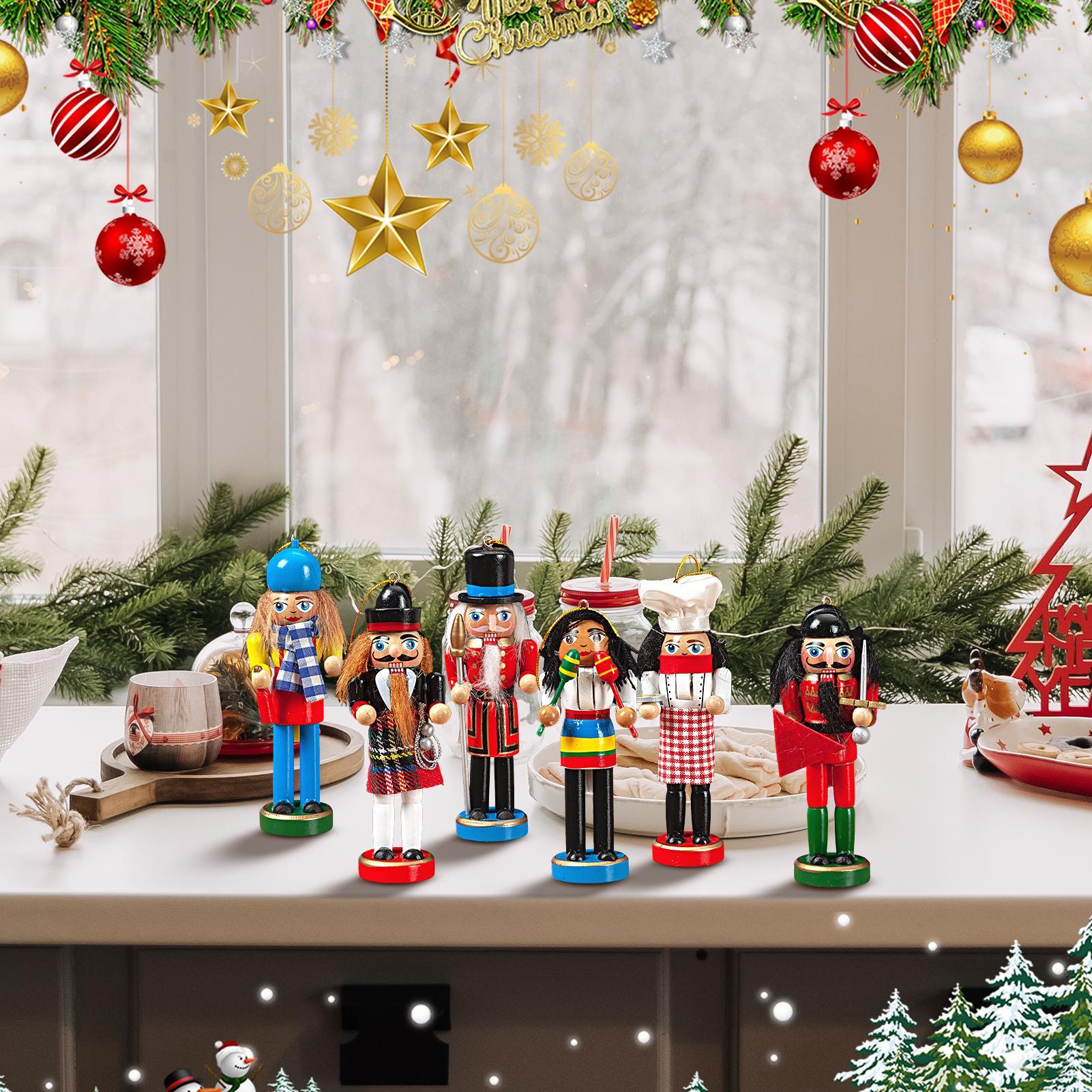 Nutcracker Christmas Decor 6 P - Nutcracker Figurine ulasan dan harga