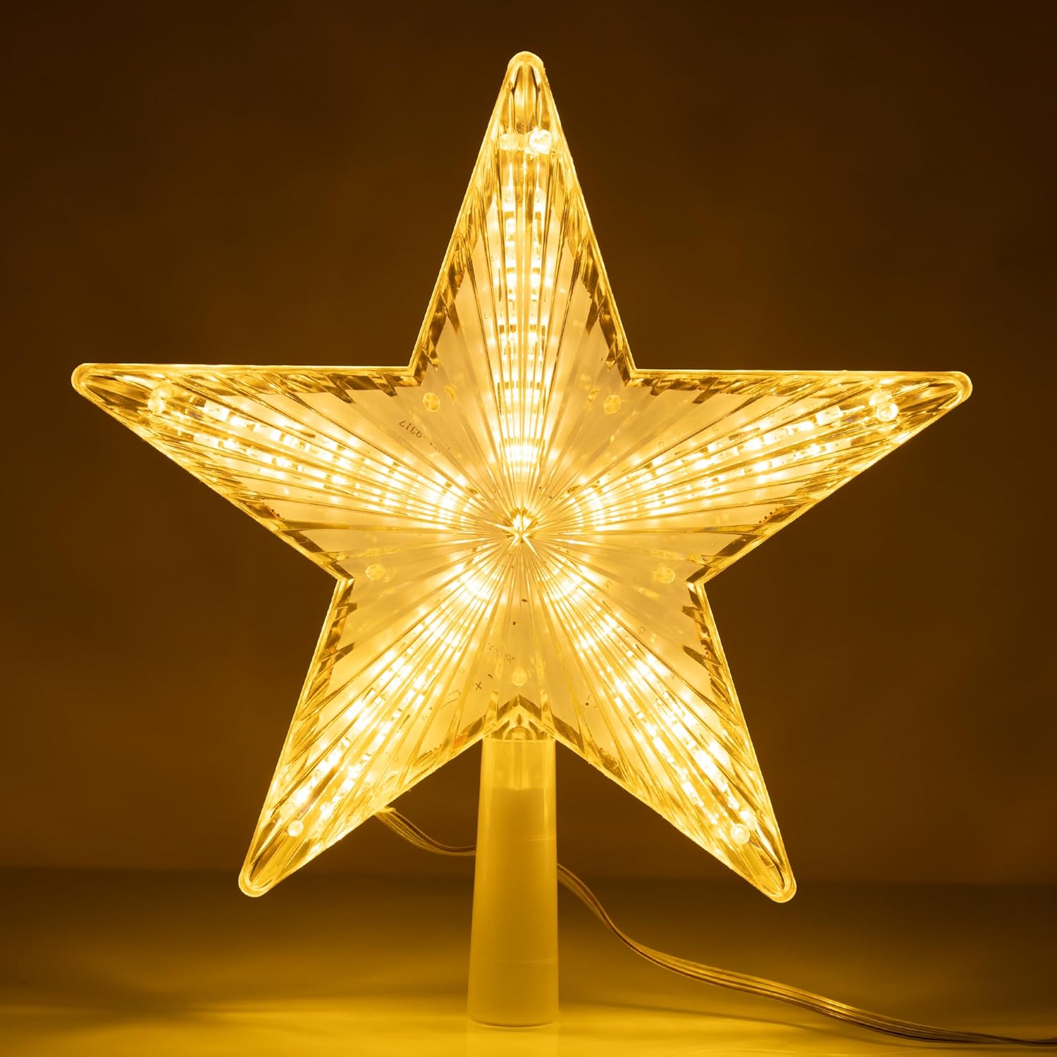 15/19/23cm Christmas Tree Top  - Star Tree Topper ulasan dan harga