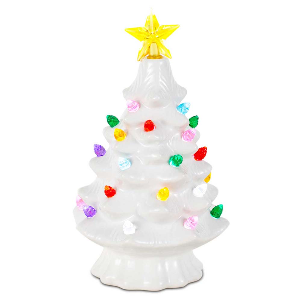 7 Inch Ceramic Christmas Villa - Star Tree Topper ulasan dan harga