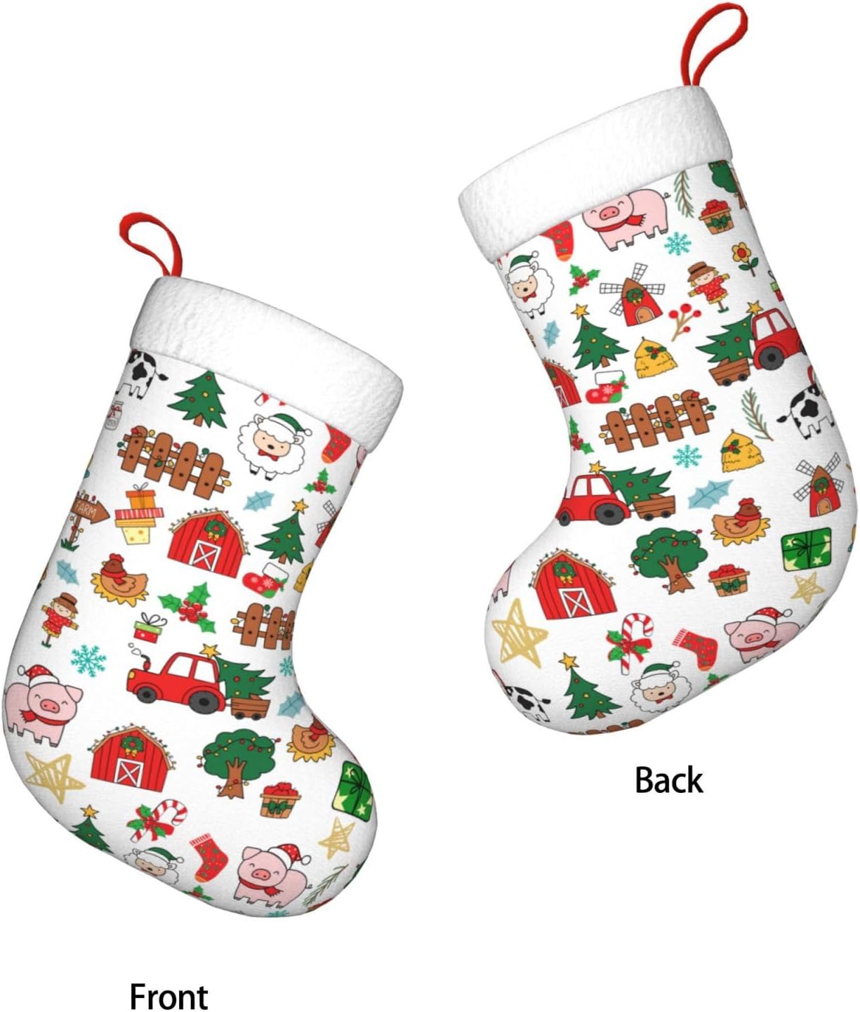 Farm Animals Christmas Stockin - Christmas Stocking Hanging ulasan dan harga