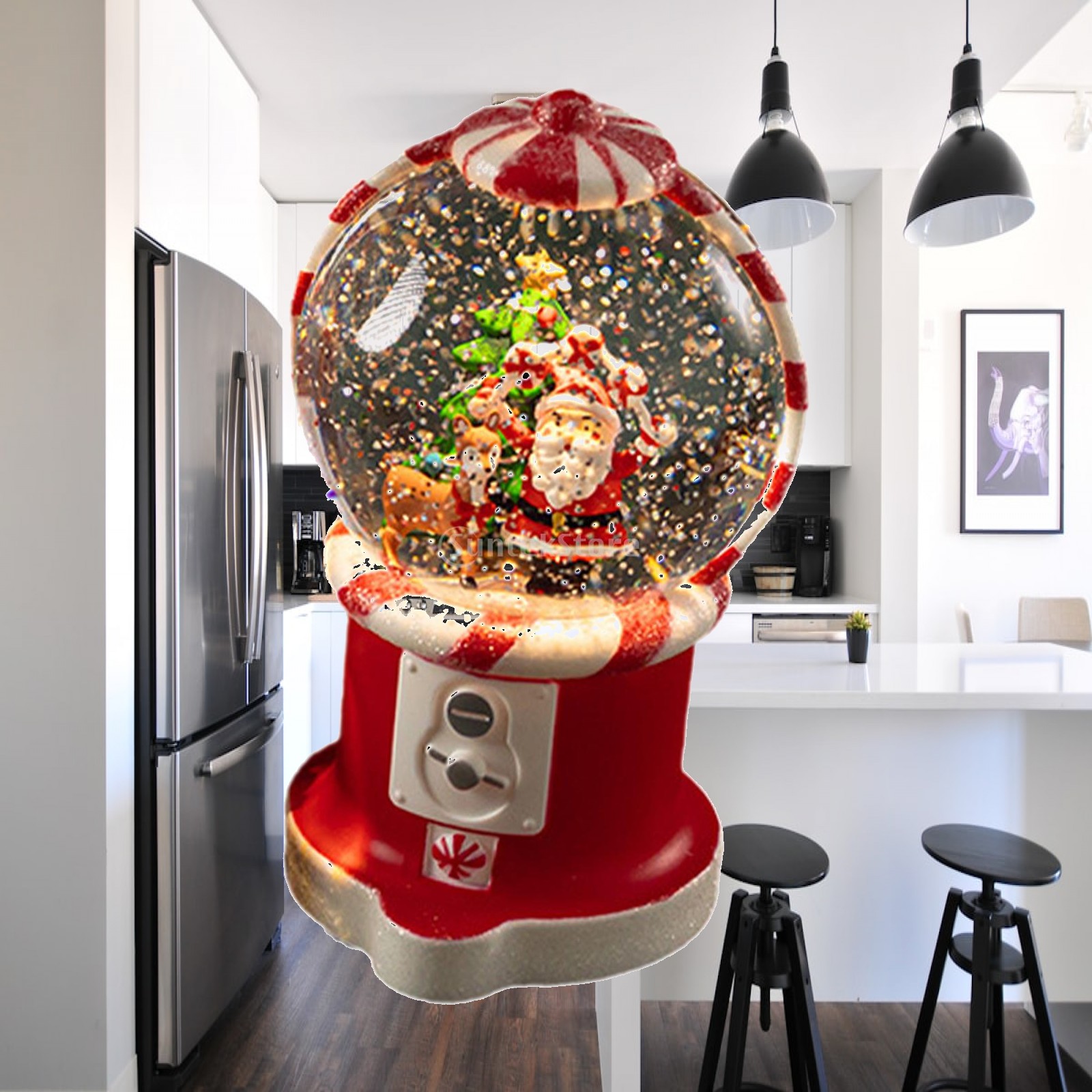 Christmas Musical Snow Globe C - Snow Globe Musical ulasan dan harga