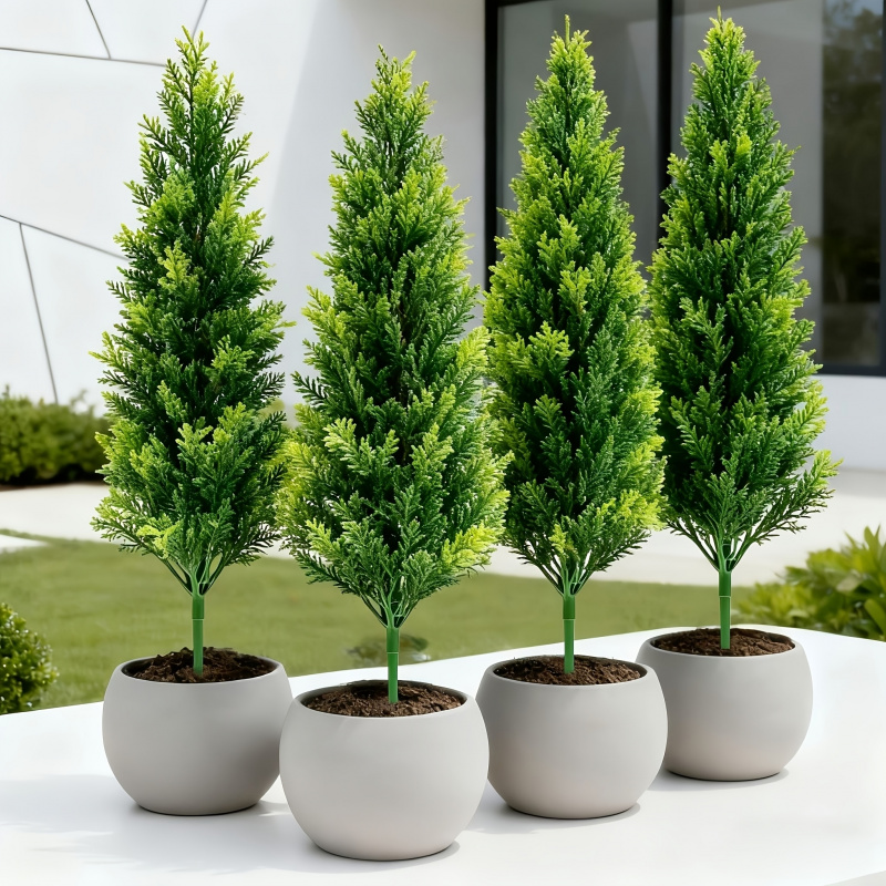 Artificial Plastic Pine Tree G - Christmas Tree Artificial ulasan dan harga