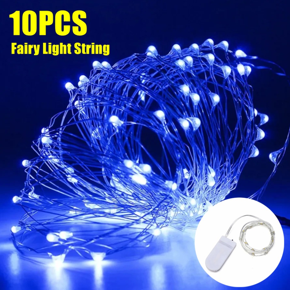 10PCS Wholesale 5m~1m LED Copp - Led Fairy String Lights ulasan dan harga