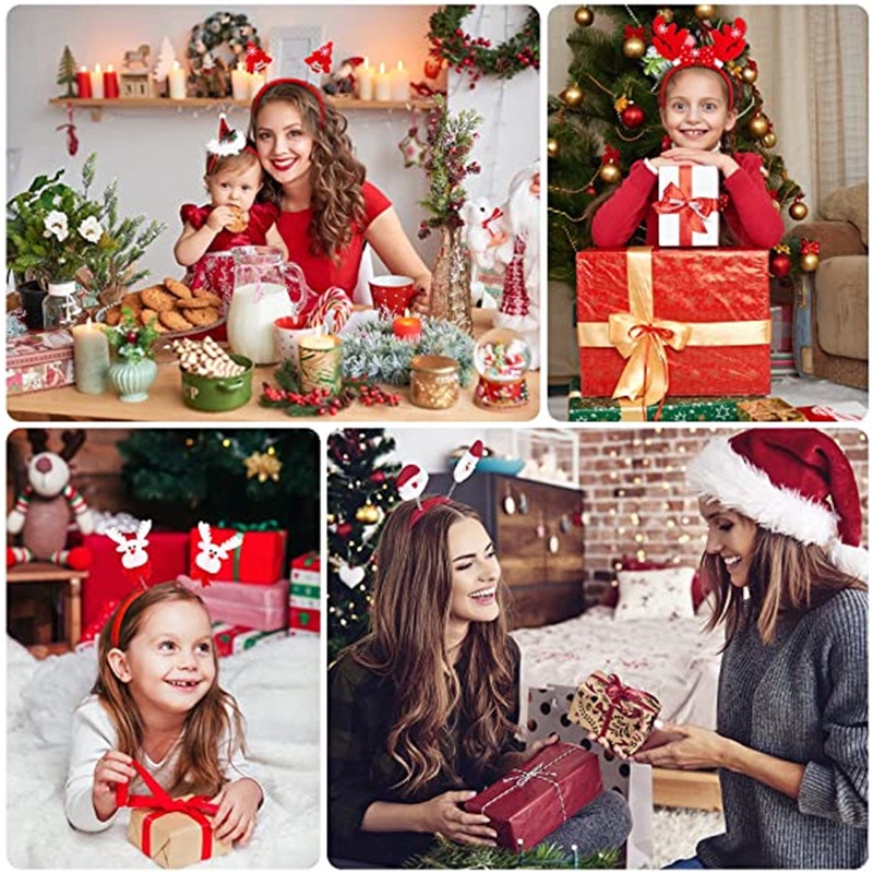 1-15pcs Christmas Headbands Sn - Reindeer Antlers Headband ulasan dan harga
