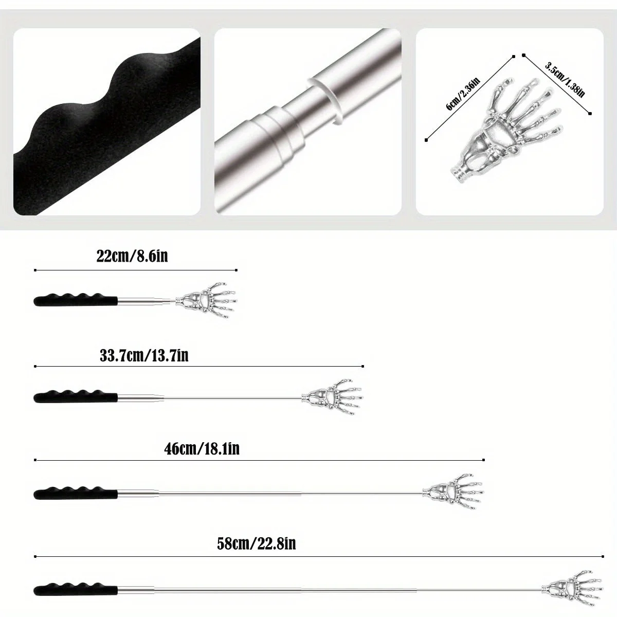 Upgraded Back Scratcher Massag - Christmas Stocking Hanging ulasan dan harga