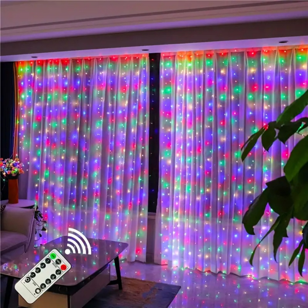 LED Curtain String Lights Garl - Led Fairy String Lights ulasan dan harga