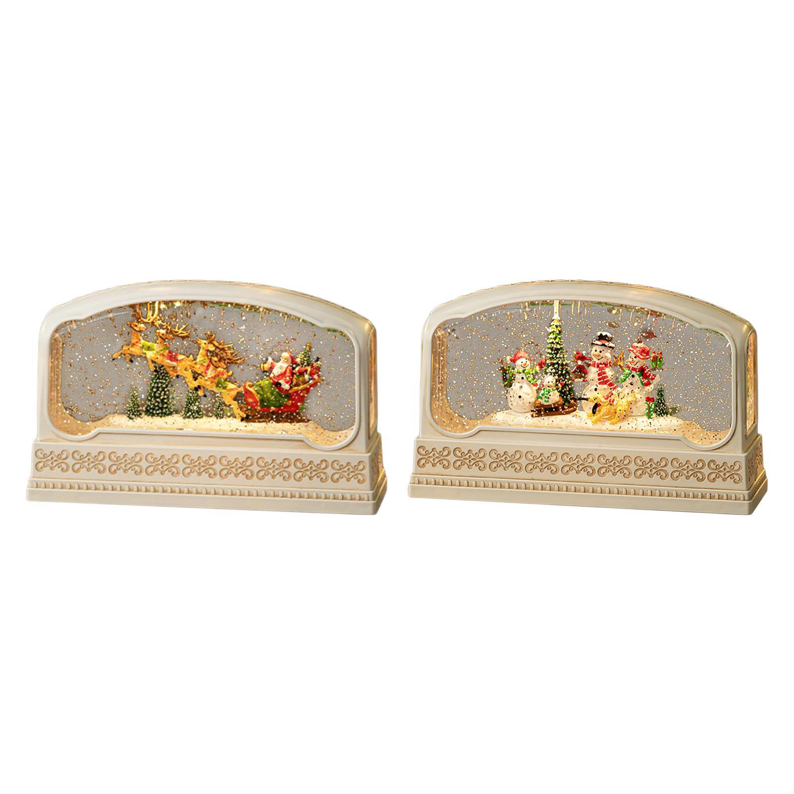 Lighted Christmas Snow Globe M - Snow Globe Musical ulasan dan harga