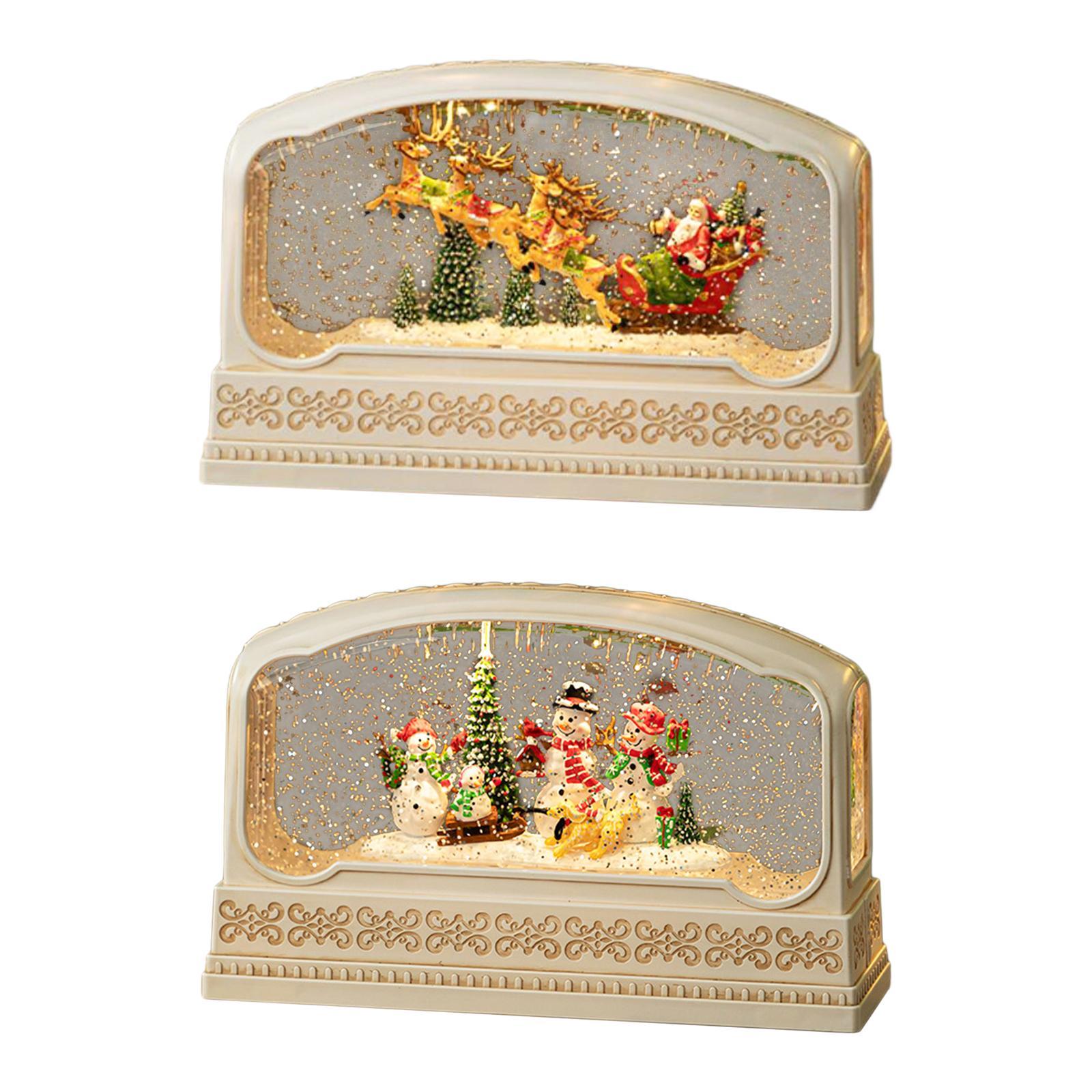 Lighted Christmas Snow Globe M - Snow Globe Musical ulasan dan harga