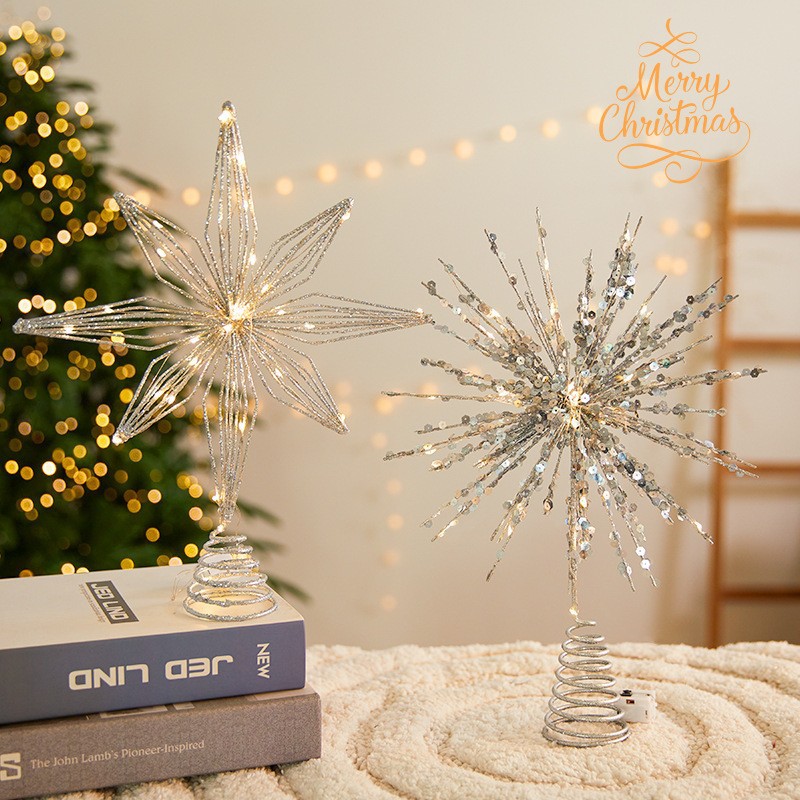 30cm Christmas Tree Toppers St - Star Tree Topper ulasan dan harga