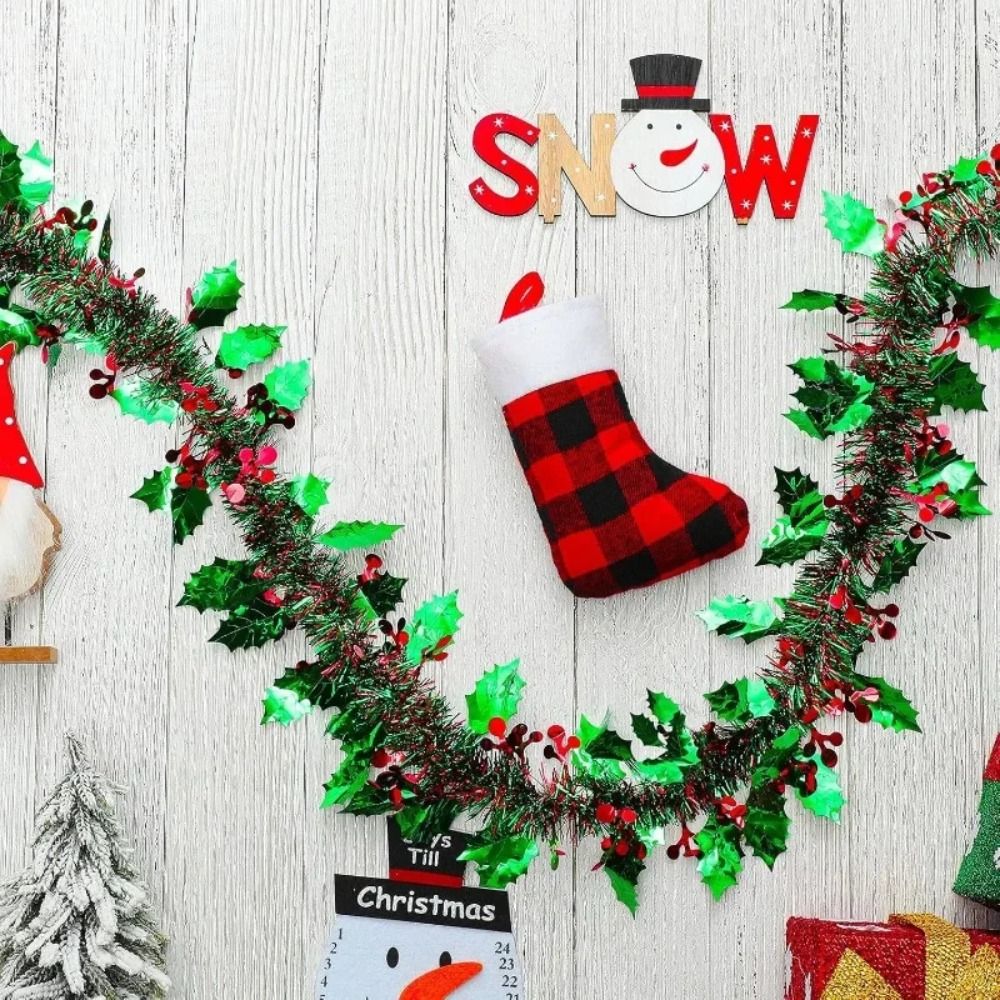 2PCS Reusable 2M Christmas Gar - Tinsel Garland Decoration ulasan dan harga