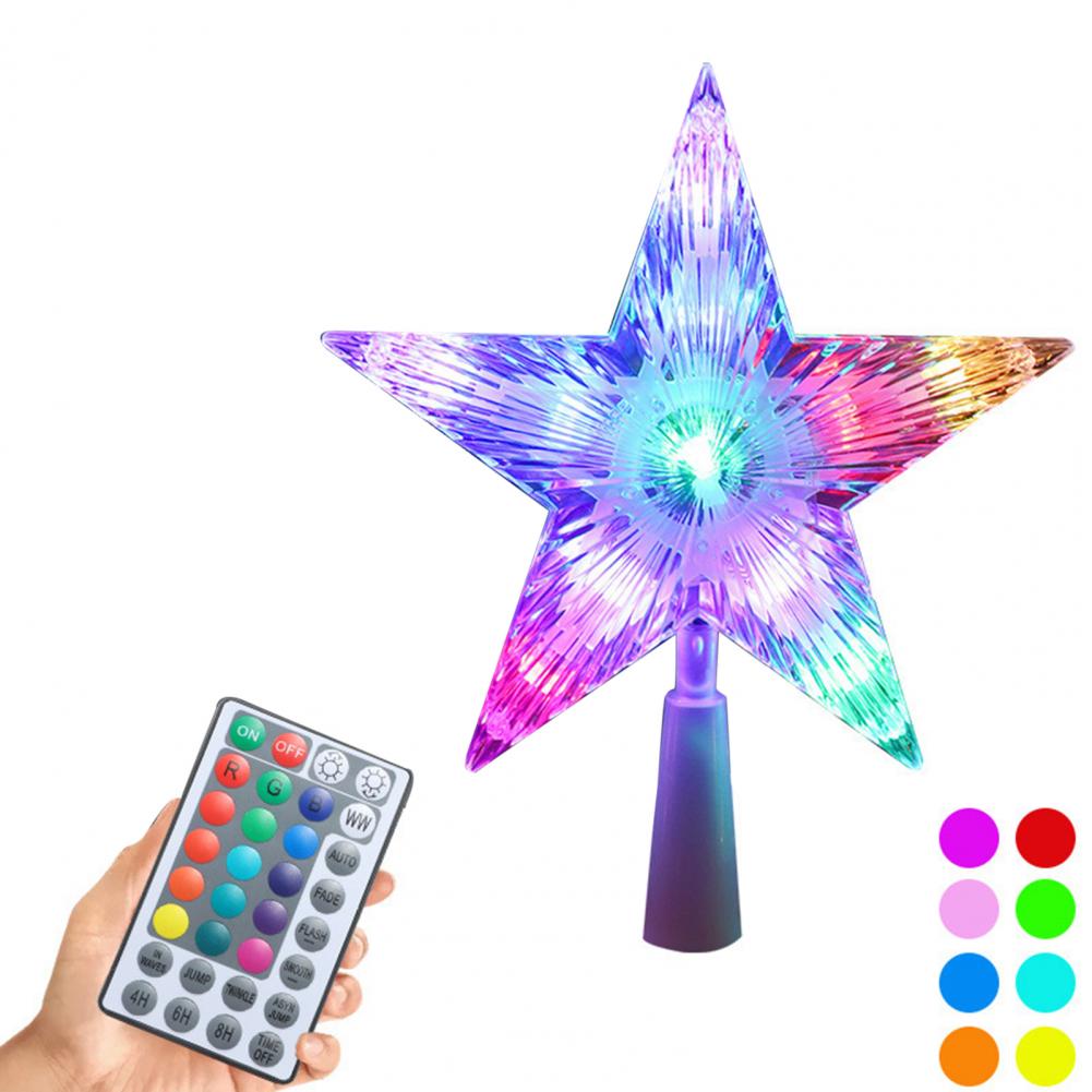 Christmas Star Tree Topper wit - Star Tree Topper ulasan dan harga