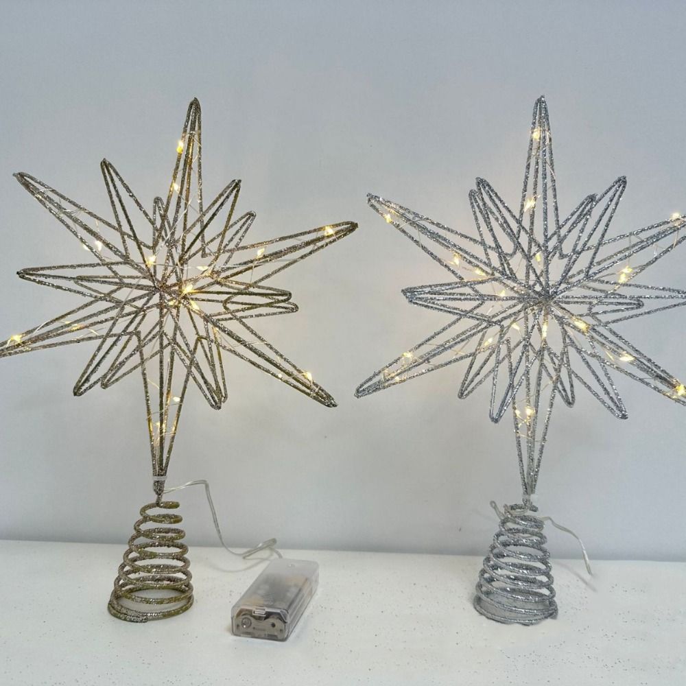 Star Christmas Tree Topper LED - Star Tree Topper ulasan dan harga