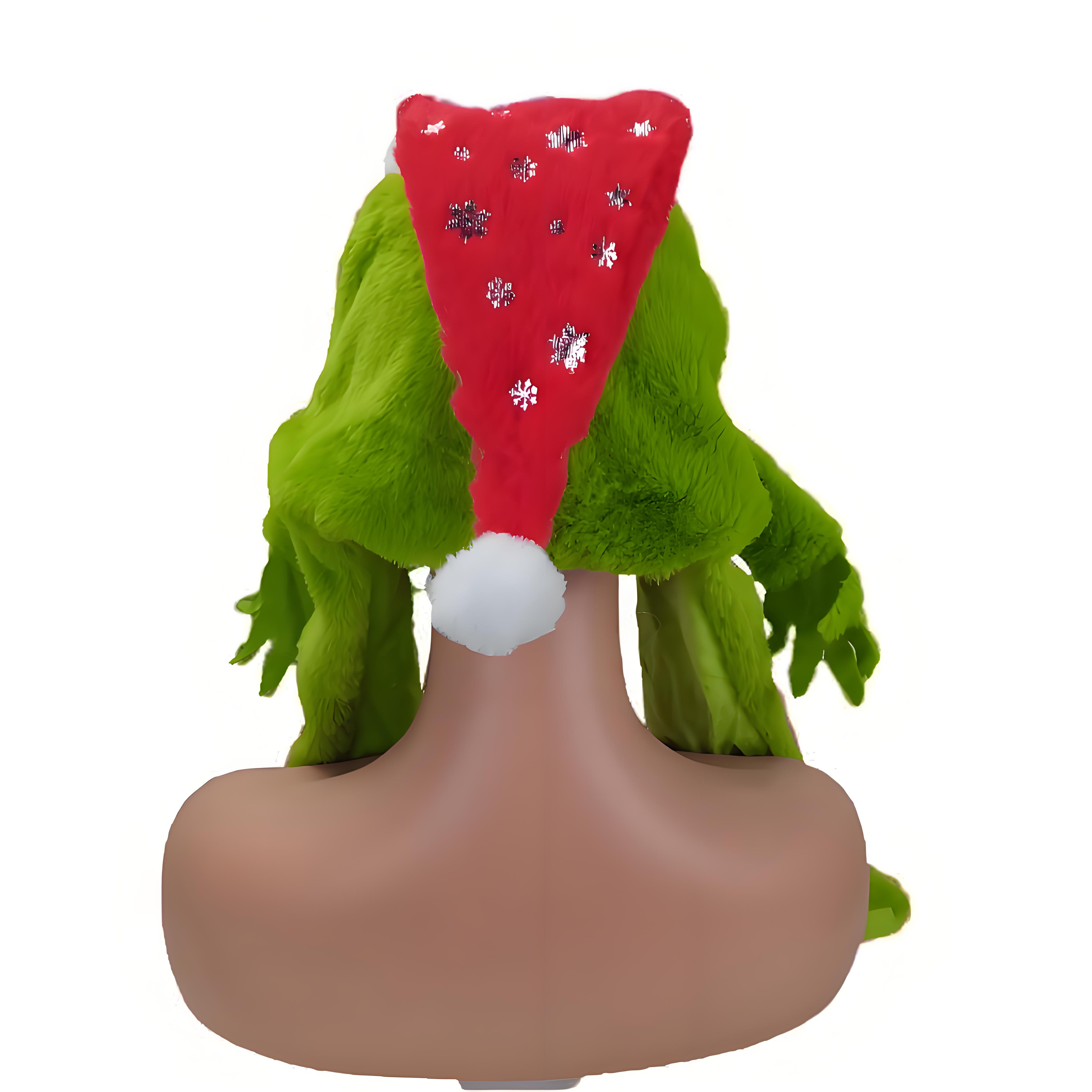 Plush Grincese Hat Cap Scarf C - Santa Hat Plush ulasan dan harga